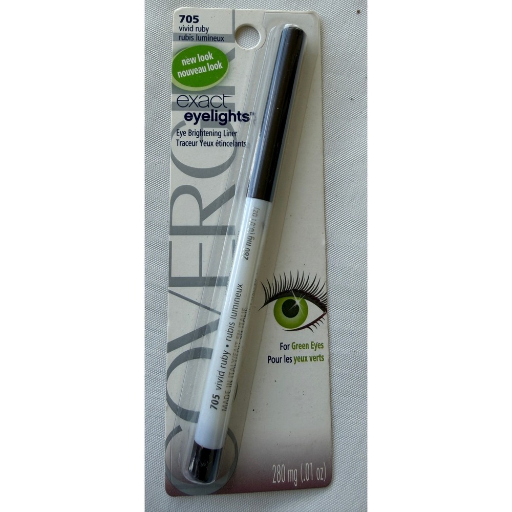 CoverGirl Exact Eyelights Eye Brightening Liner 705 Vivid Ruby for Green Eyes